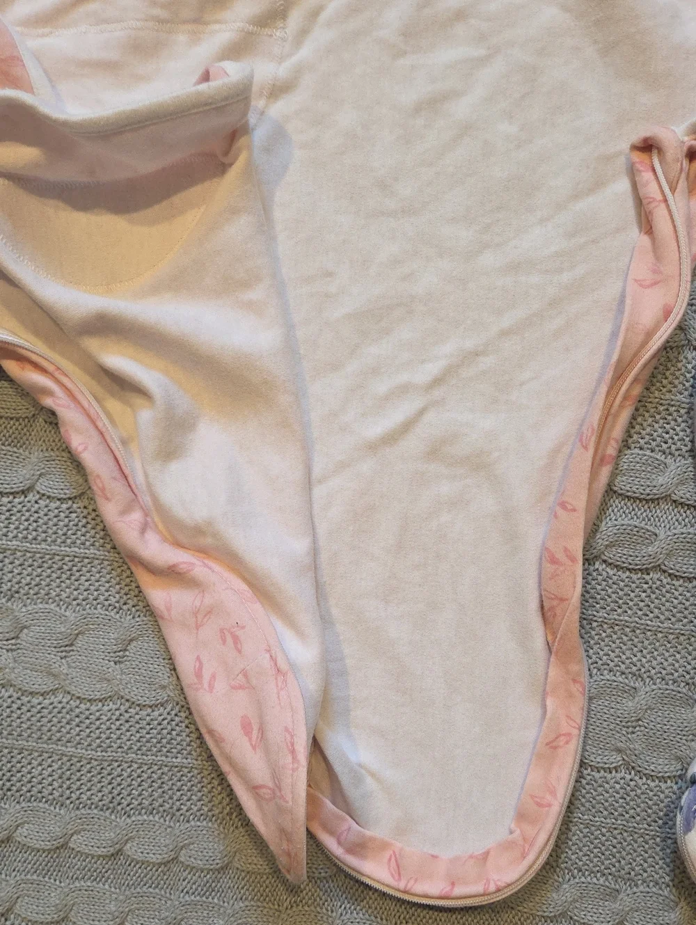 aden + anais Two Easy Swaddle Cotton Wraps Pink Purple Flowers 0-3M Newborn Girl